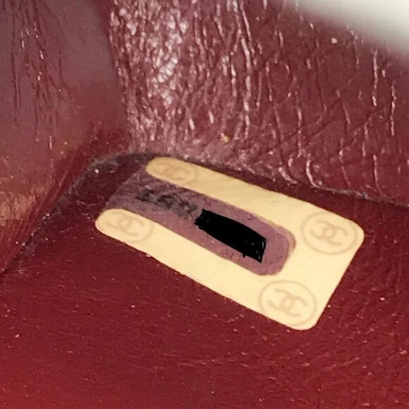 CHANEL vintage Quilted shoulder bag Shoulder Bag Jersey / Leather Navy - Picture 14 of 16